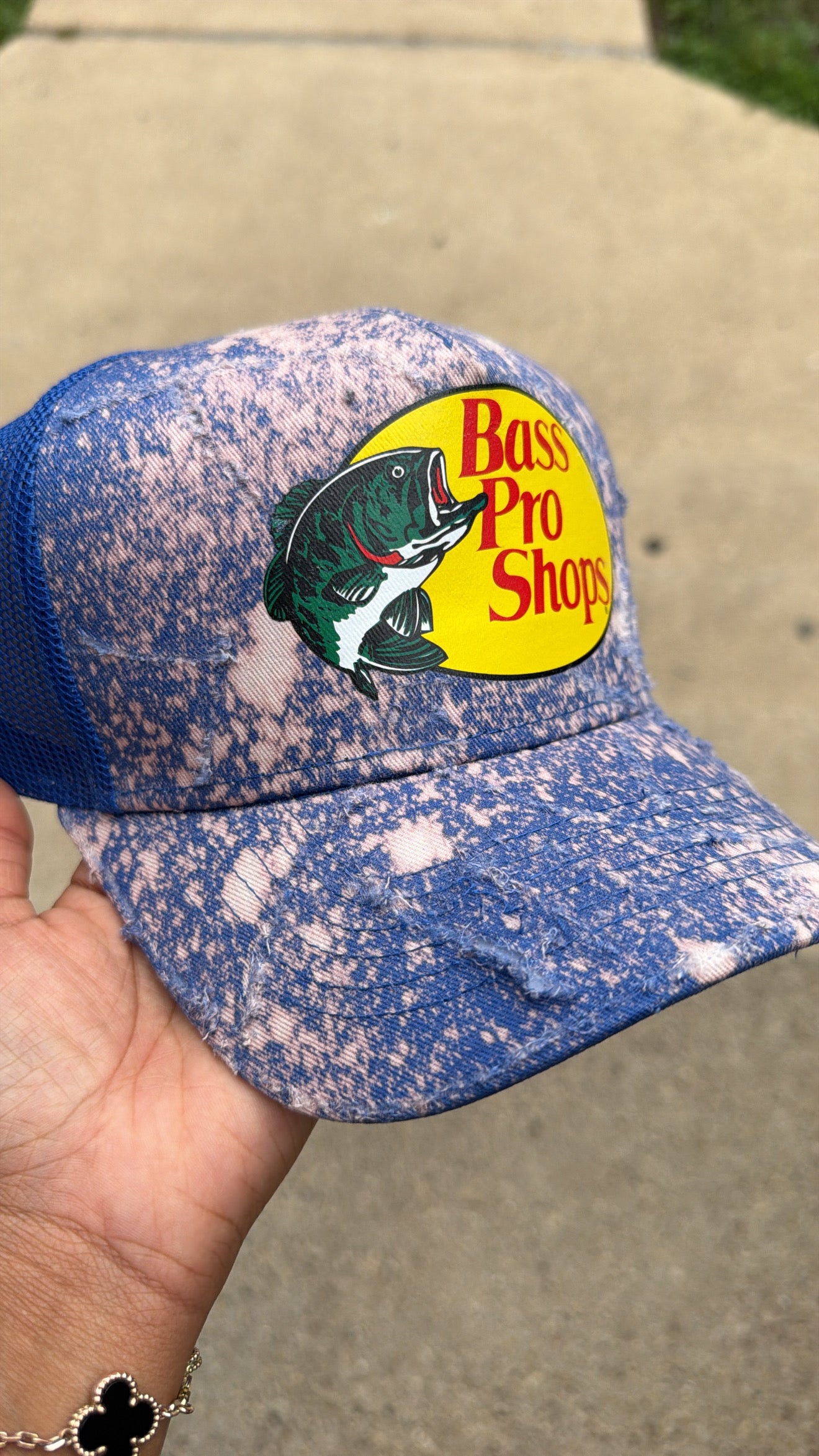 Raw Royal Blue Galaxy Trucker