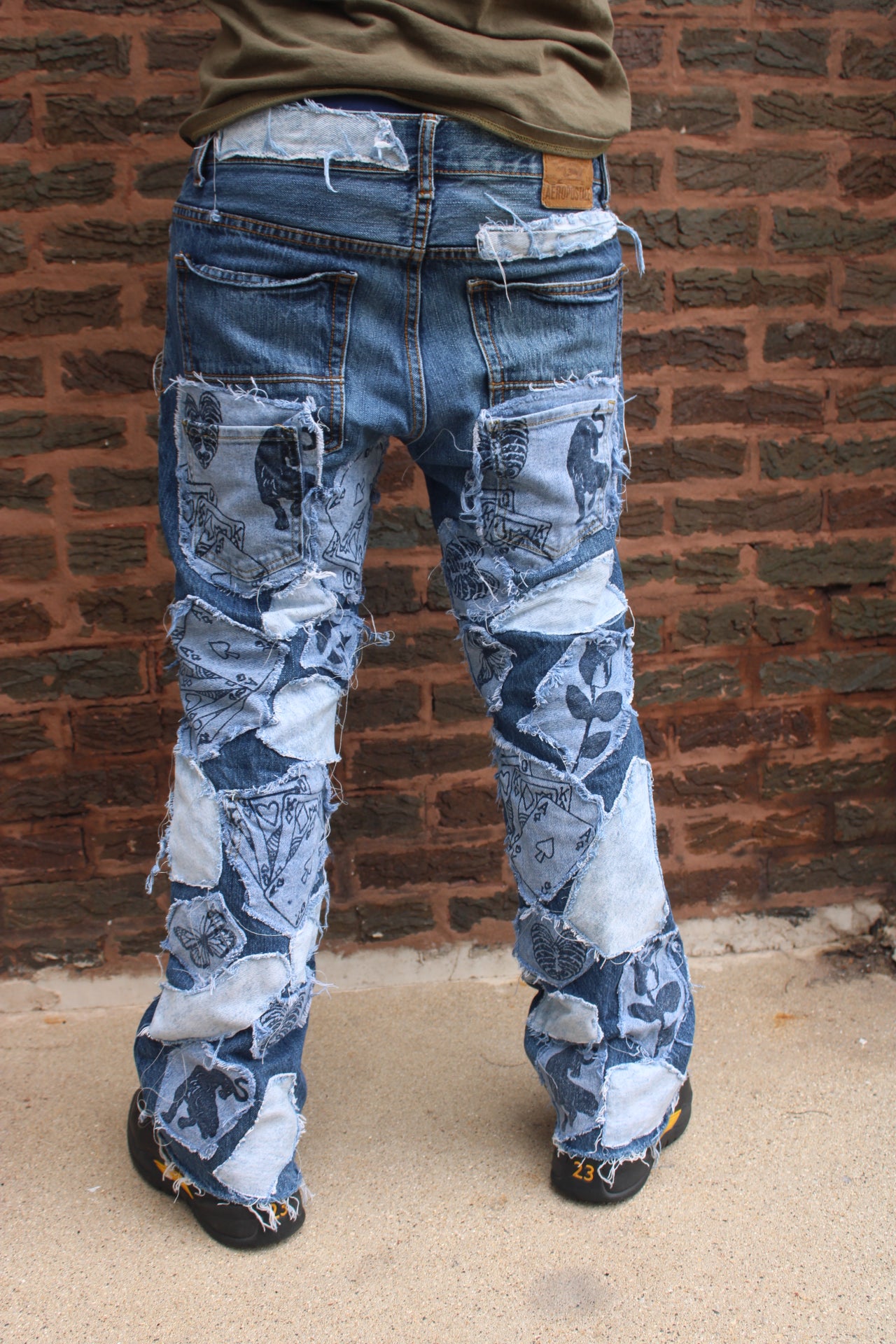 Freestyle Patch Work Denim 32