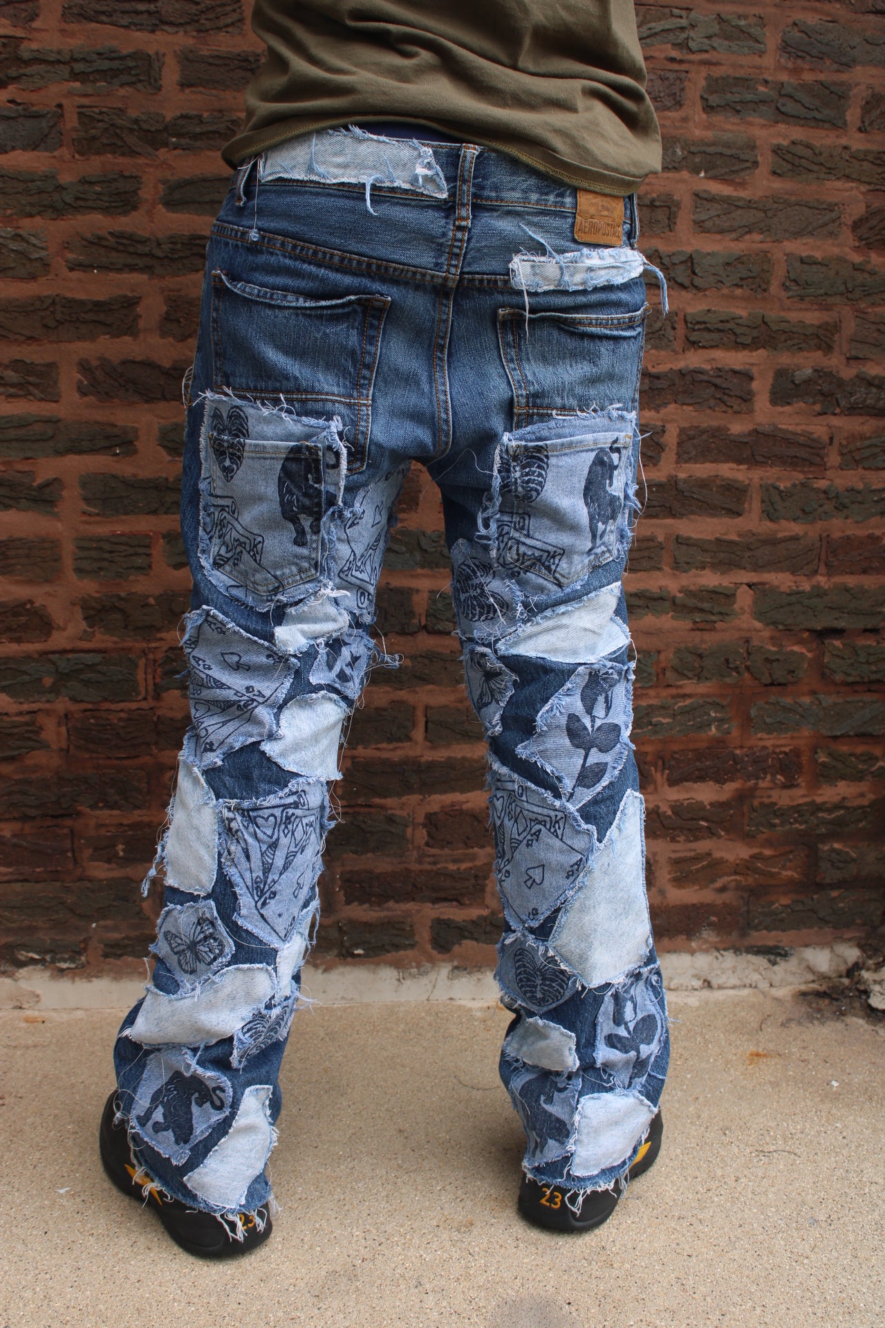 Freestyle Patch Work Denim 32