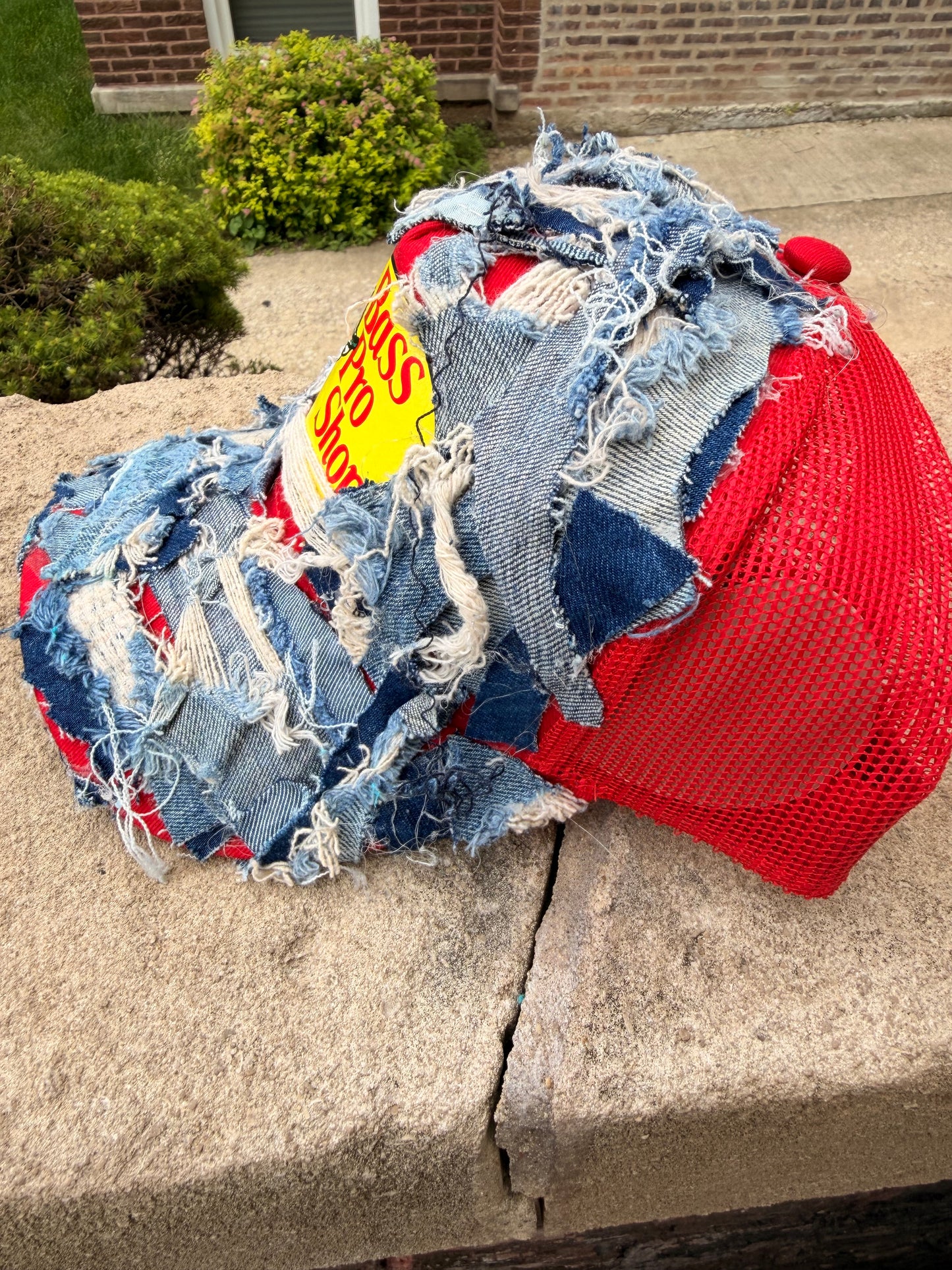 RAW Red Denim Trucker