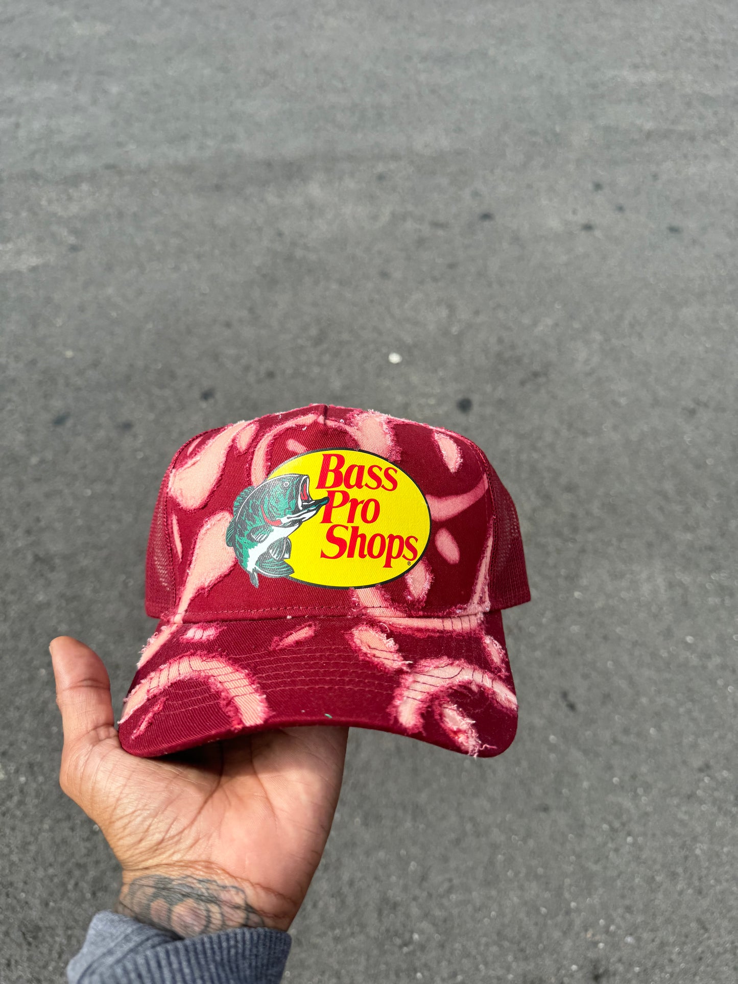 Maroon “Smiley” Trucker