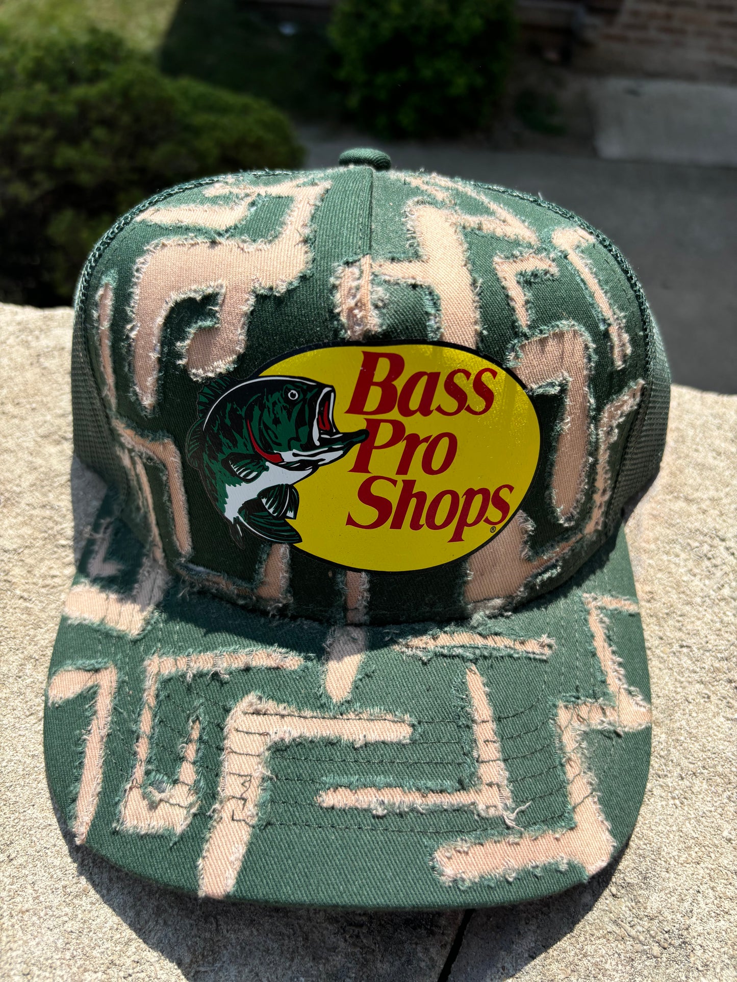 Green Maze Style Trucker