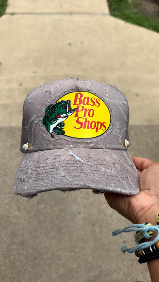 RAW Grey Distressed Trucker