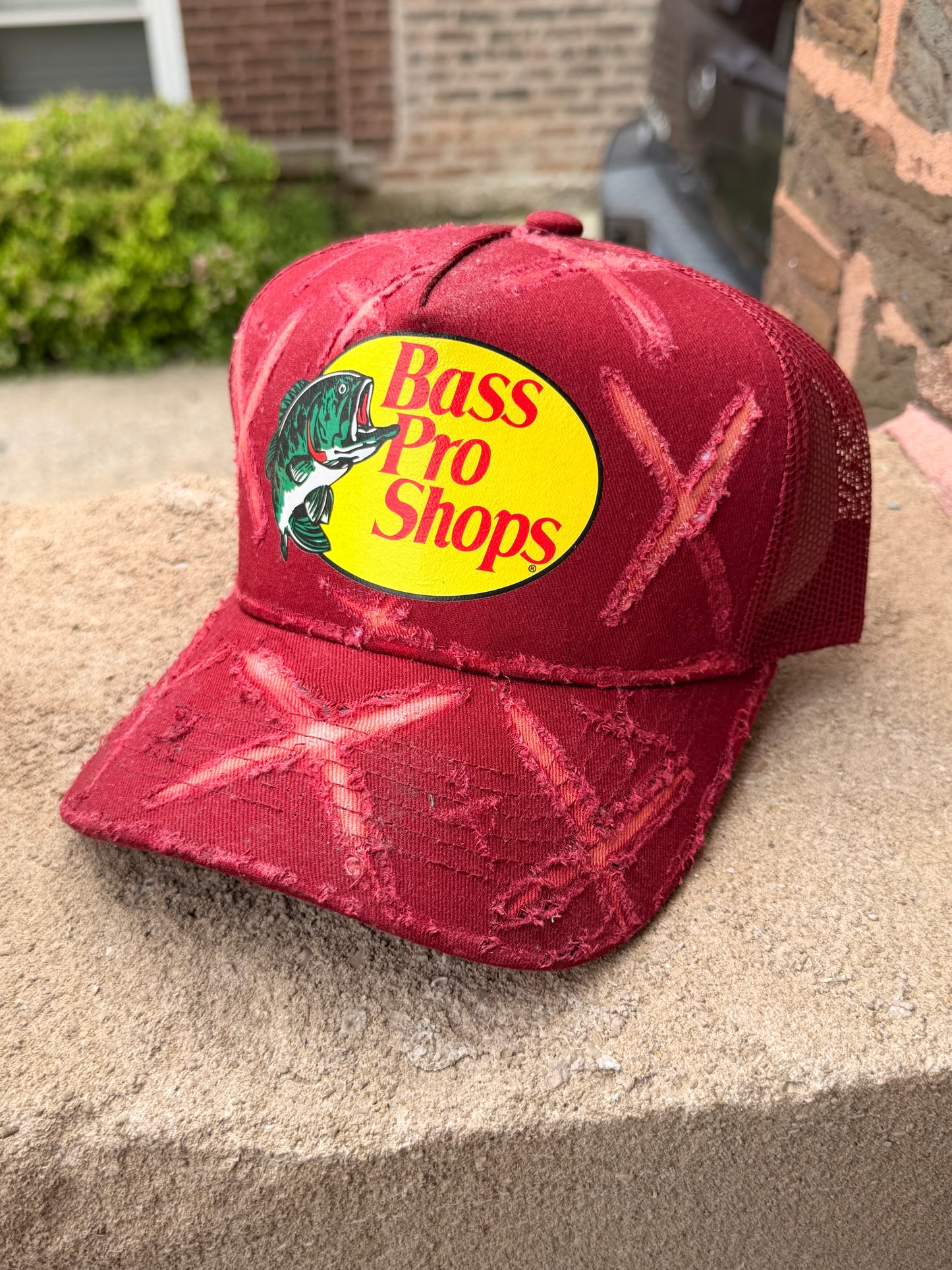 RAW X Maroon Trucker