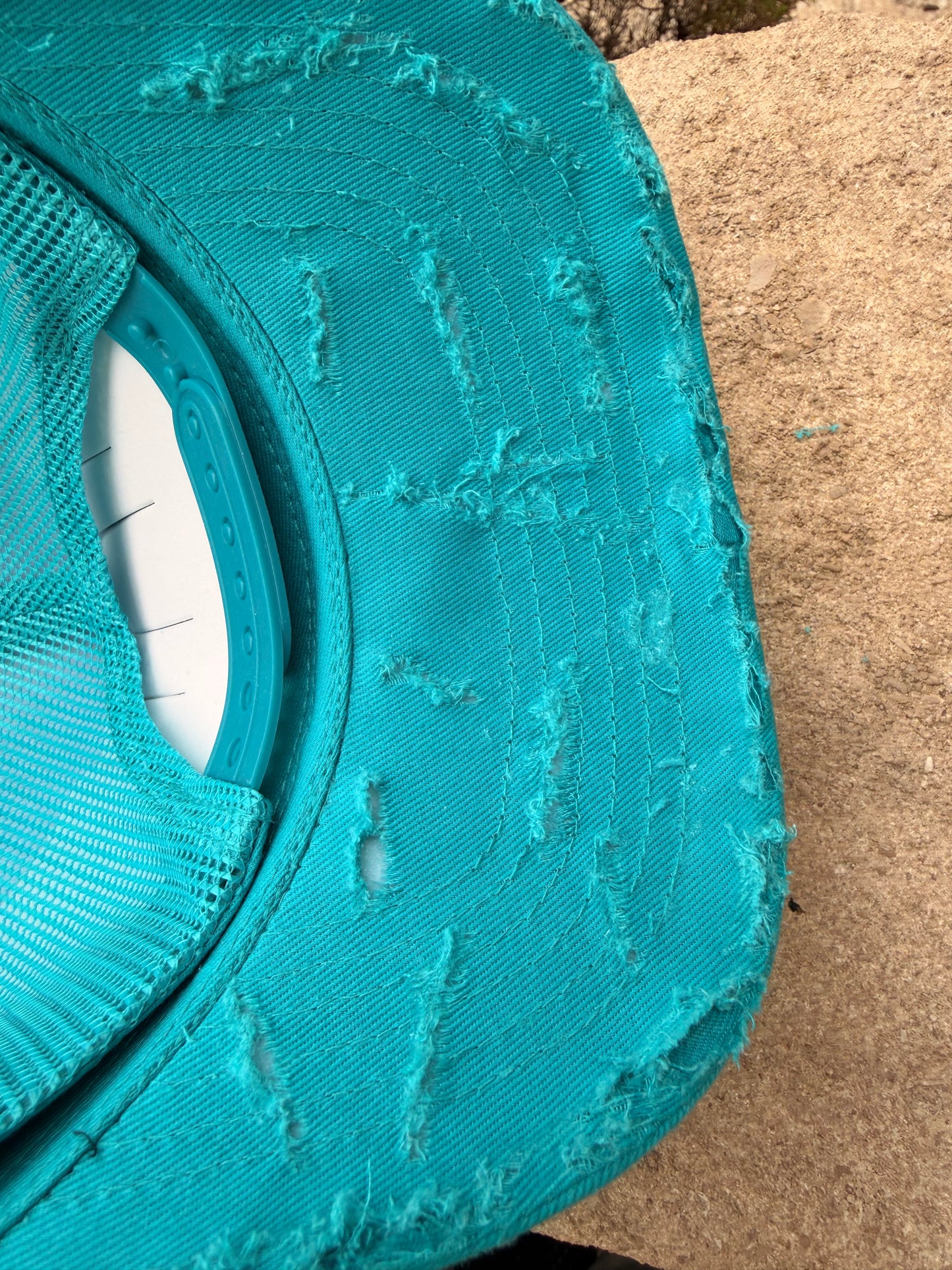 RAW Turquoise Trucker W Gems