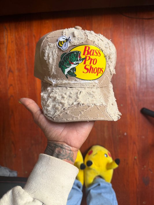 Raw Cargo Trucker w Patches