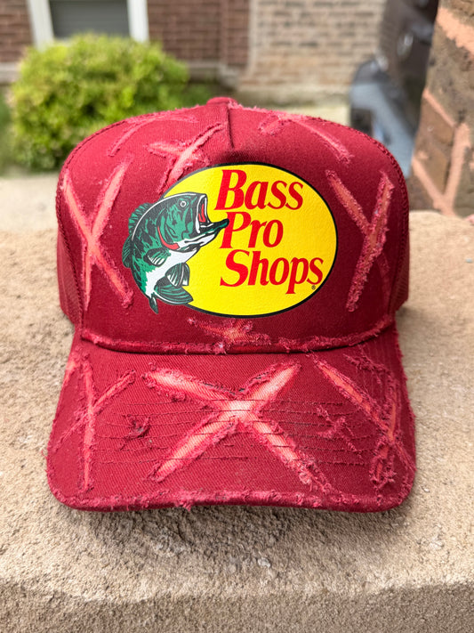 RAW X Maroon Trucker