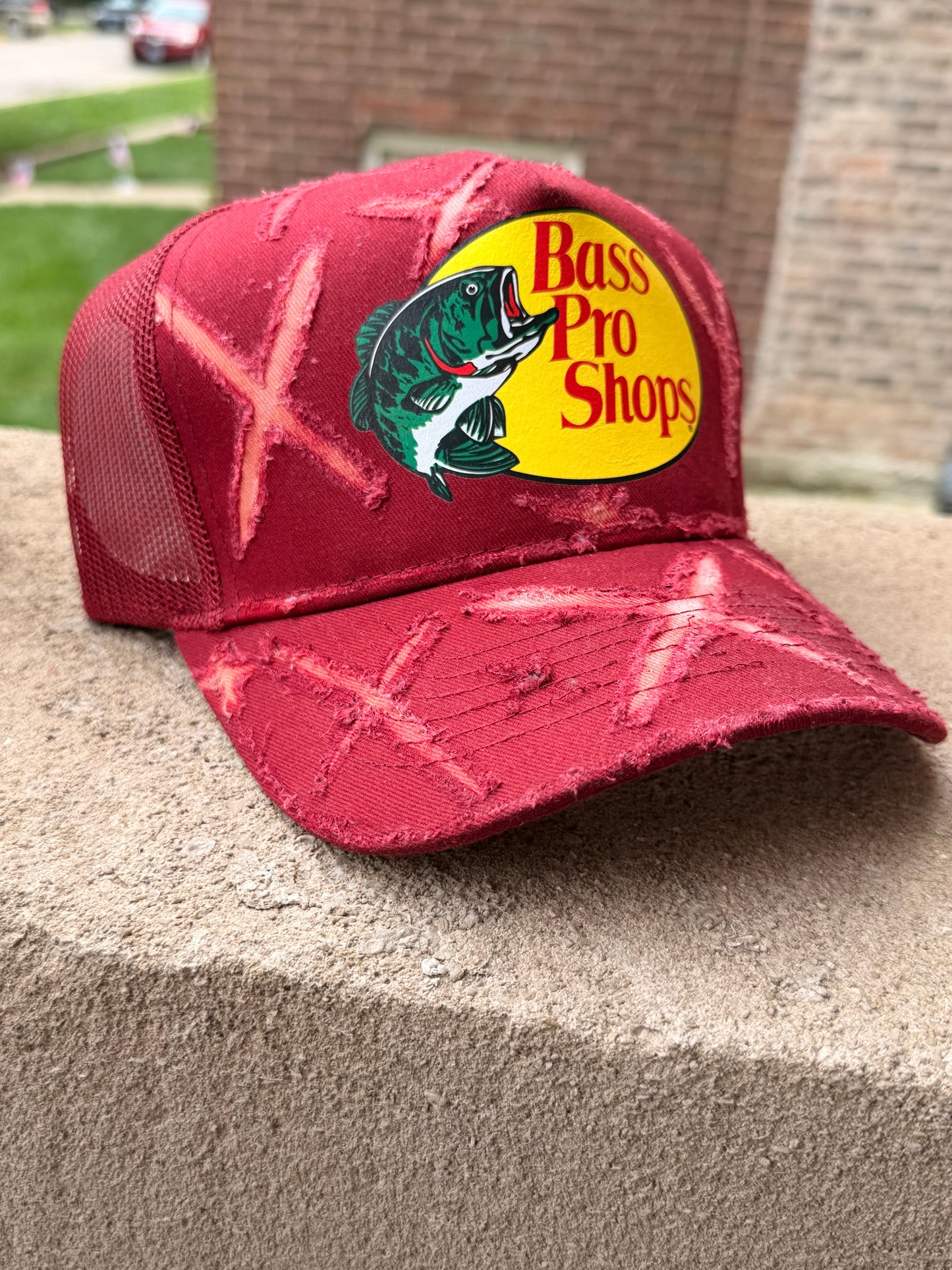 RAW X Maroon Trucker