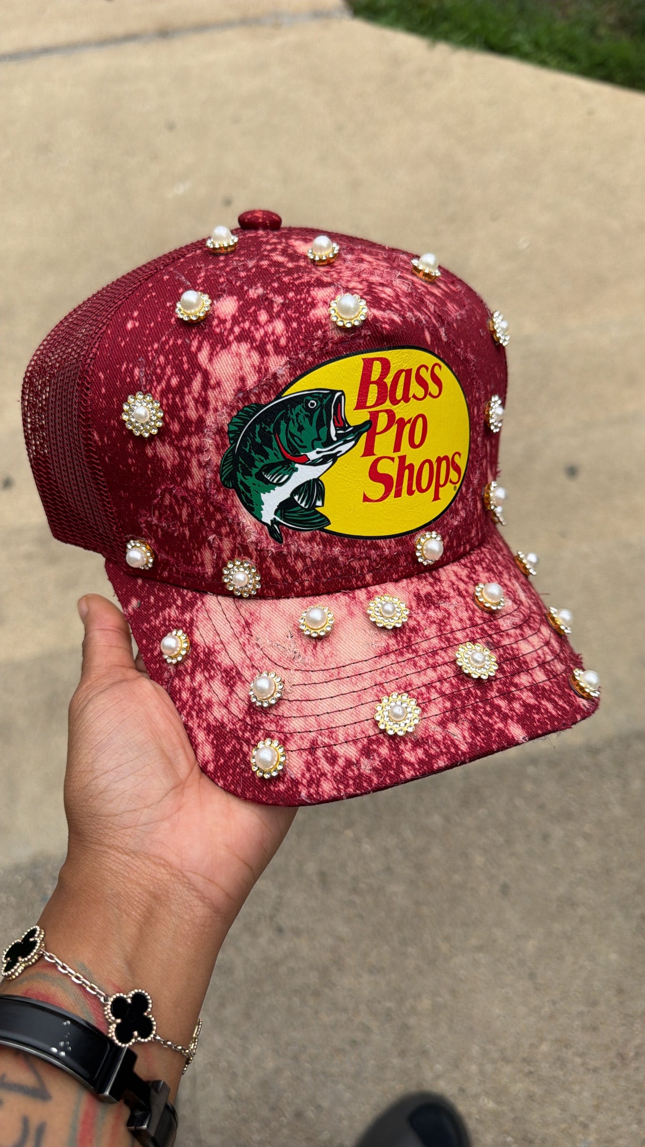 RAW Galaxy Moon Trucker w Gems