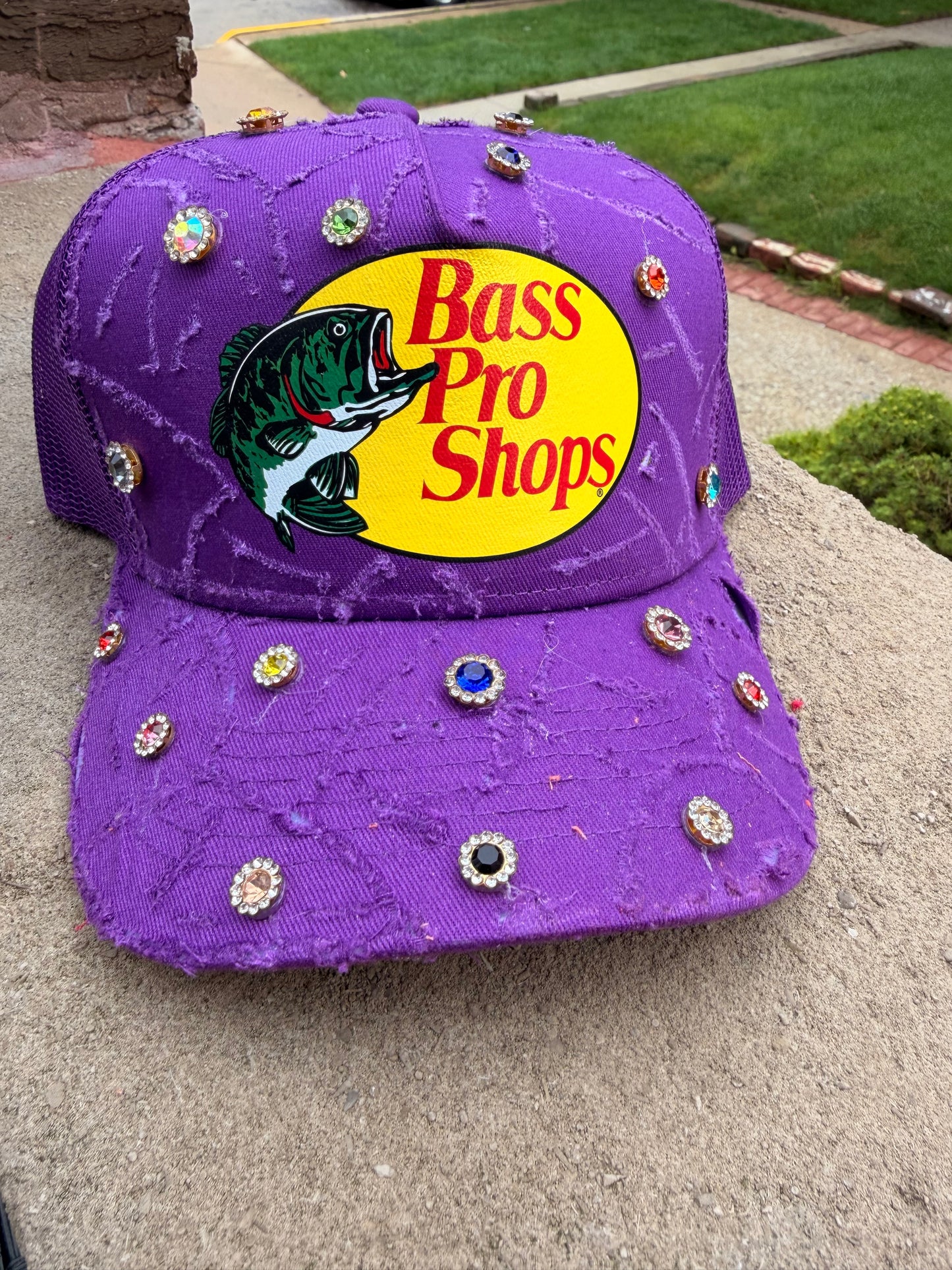 RAW Purple Trucker w Gems