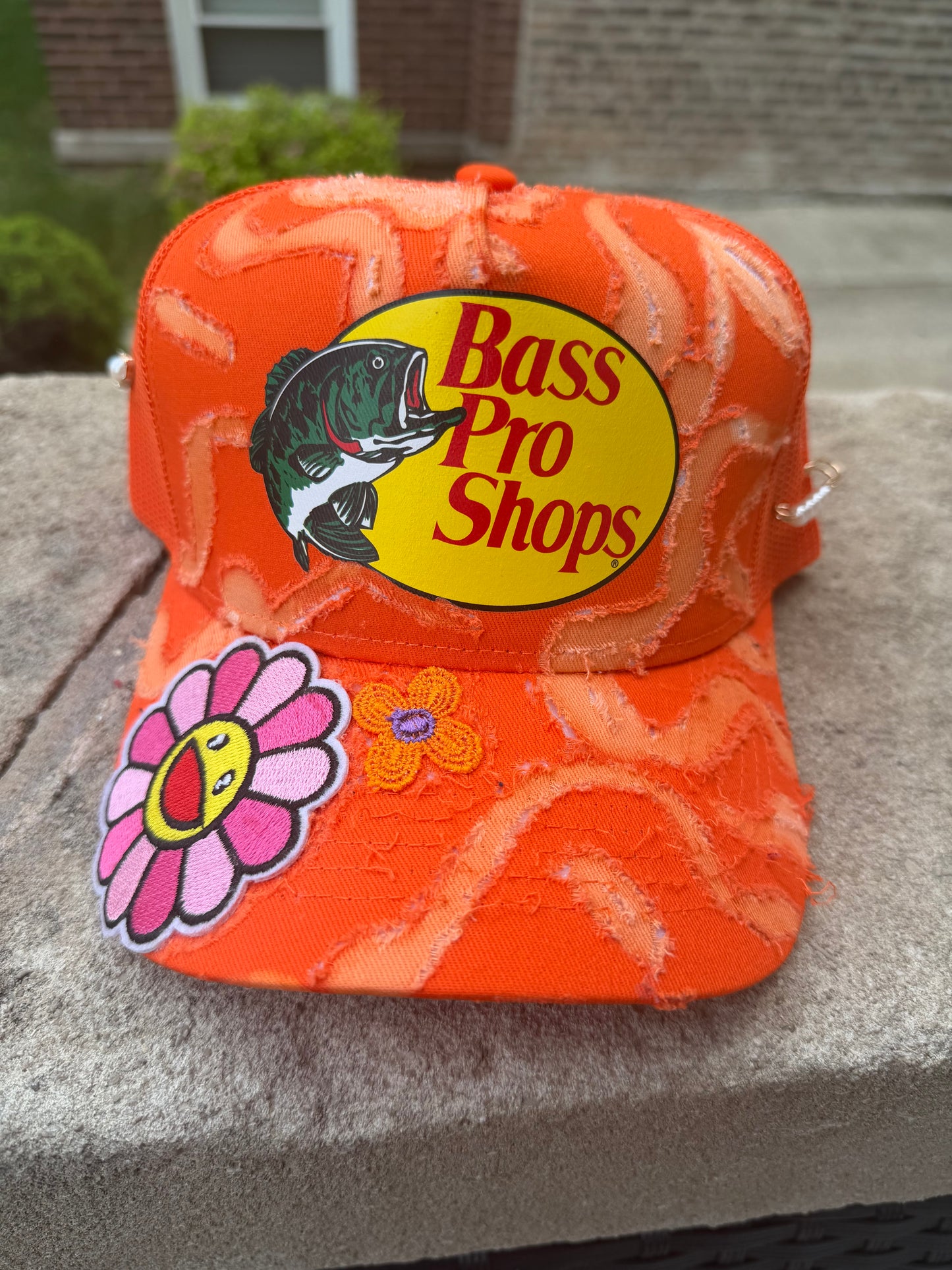 Raw Orange Freestyle Trucker