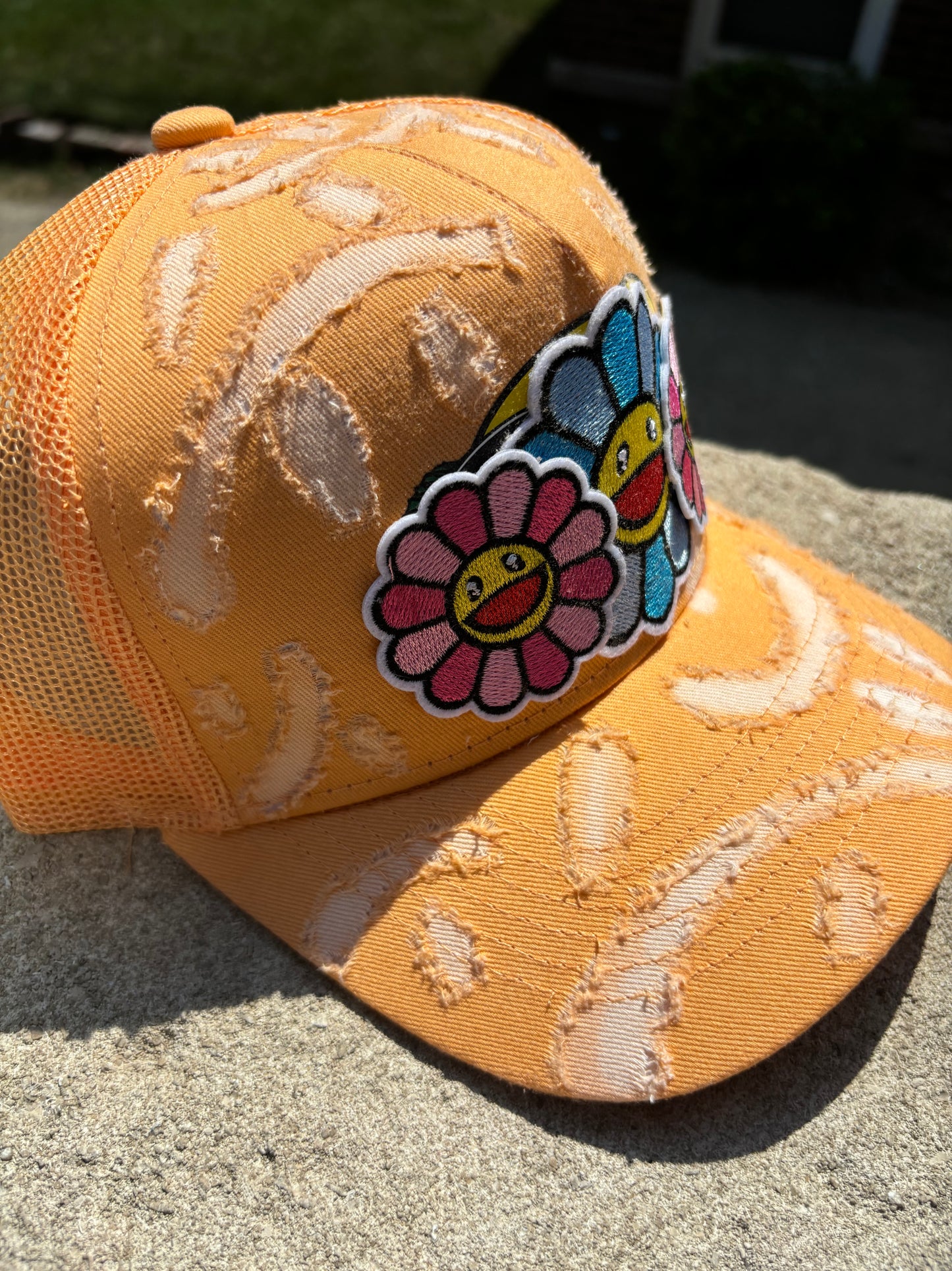 Creamsicle Freestyle Trucker