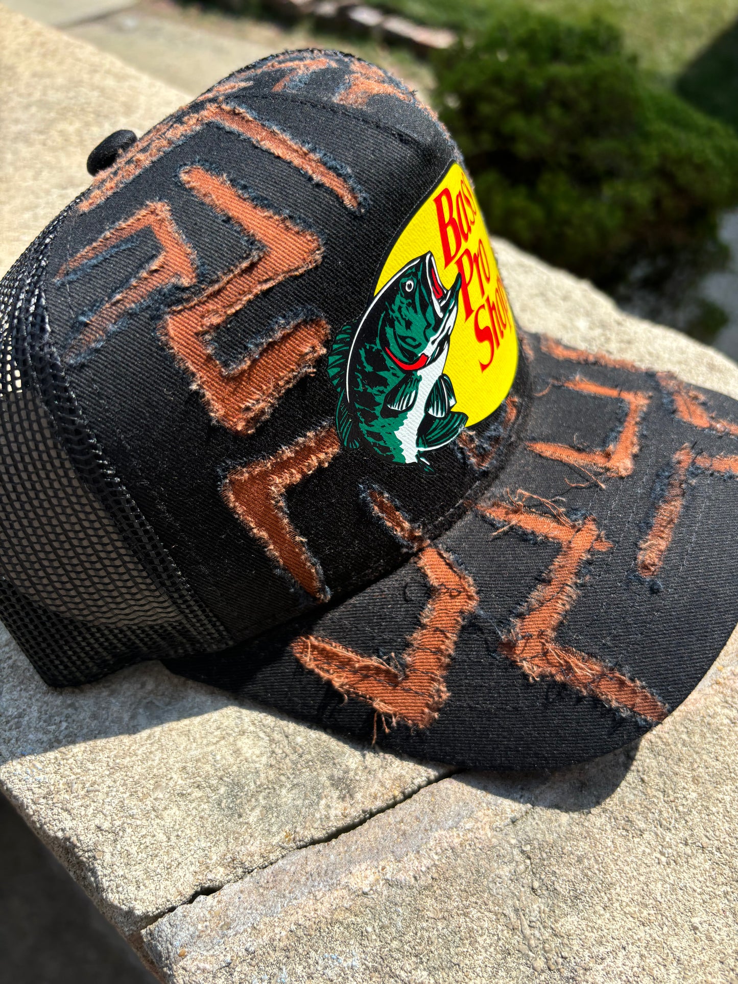 Black Maze Style Trucker