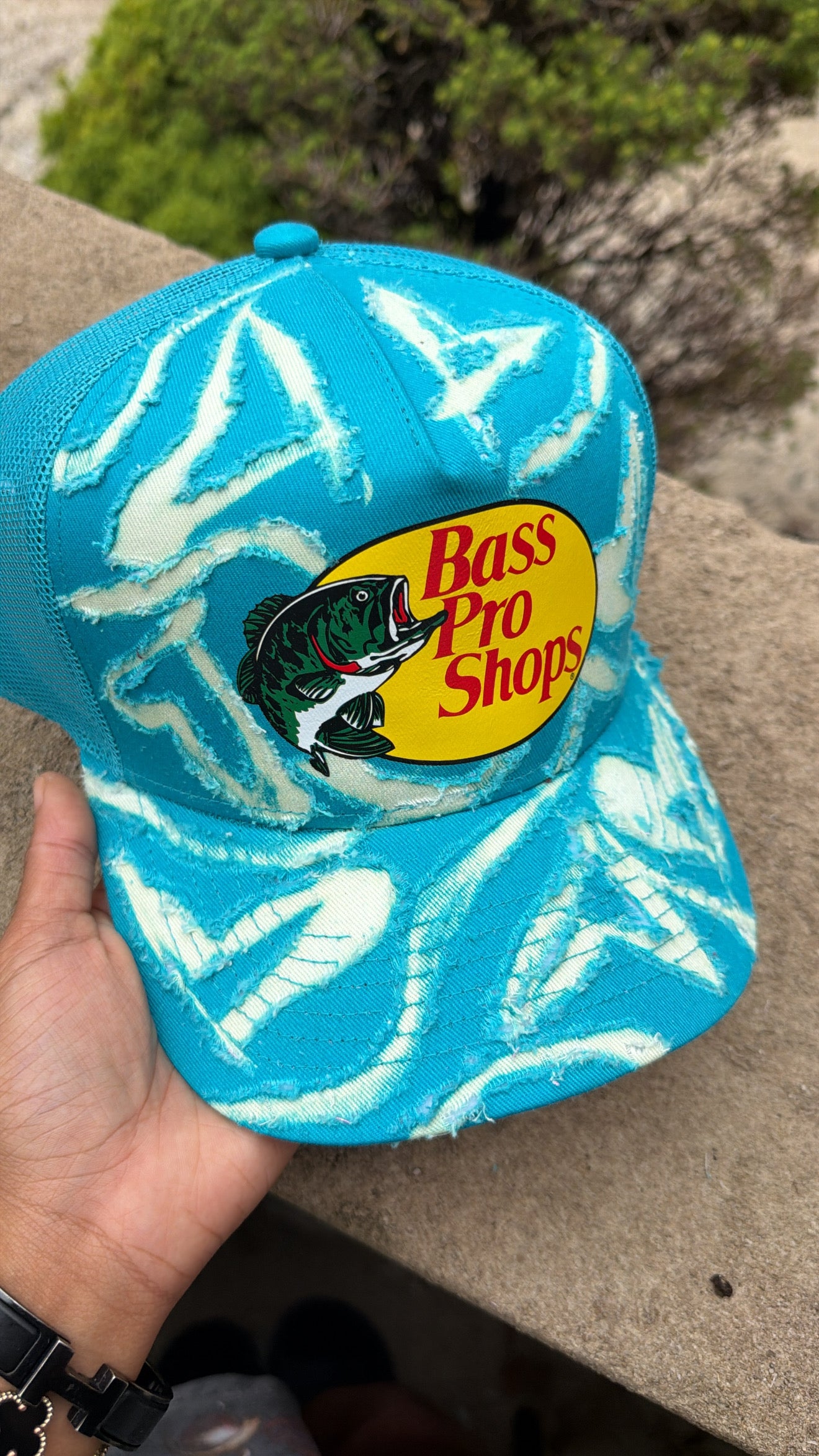 RAW Turquoise Freestyle Trucker