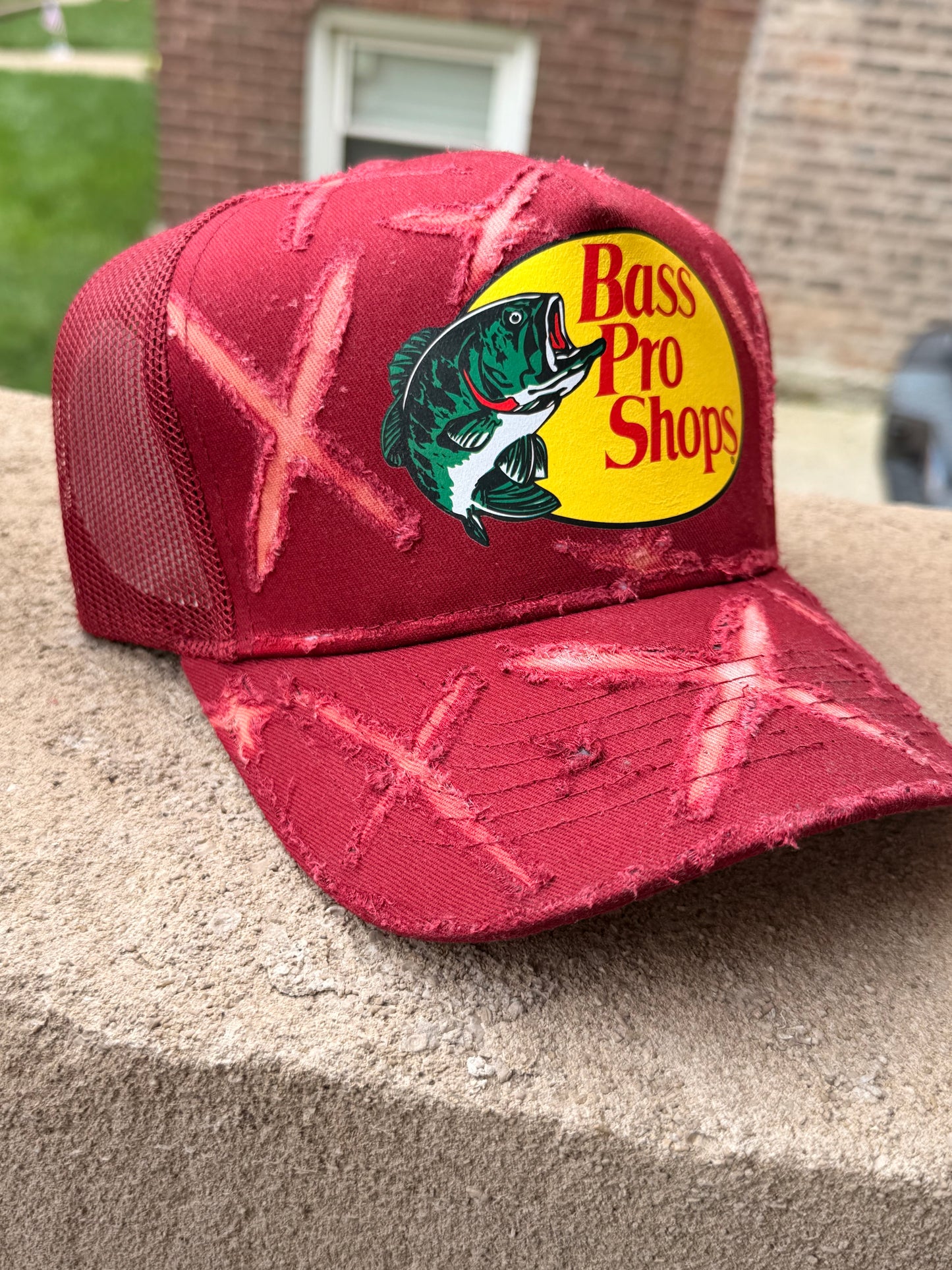 RAW X Maroon Trucker