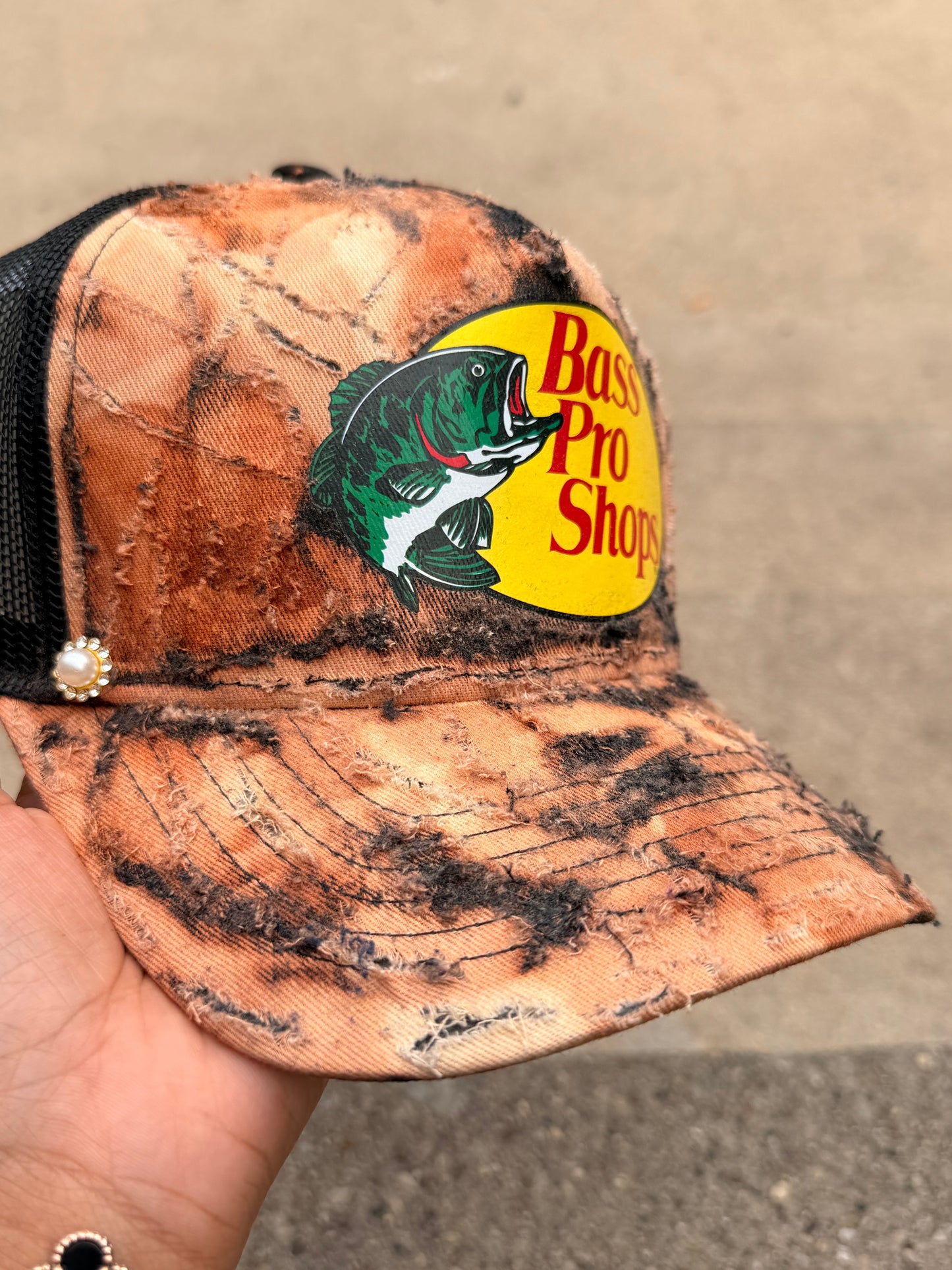 RAW Grunge Black Trucker