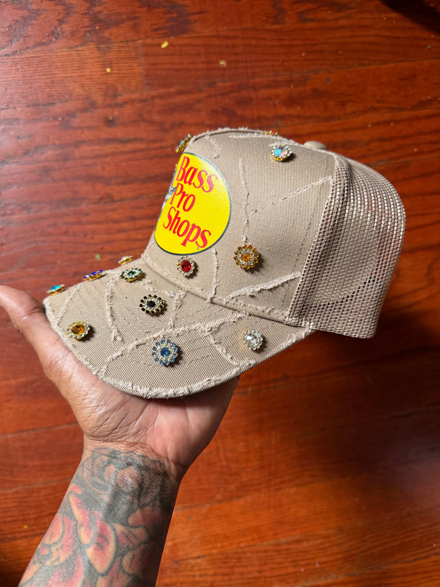 Raw Cargo Trucker W Gems