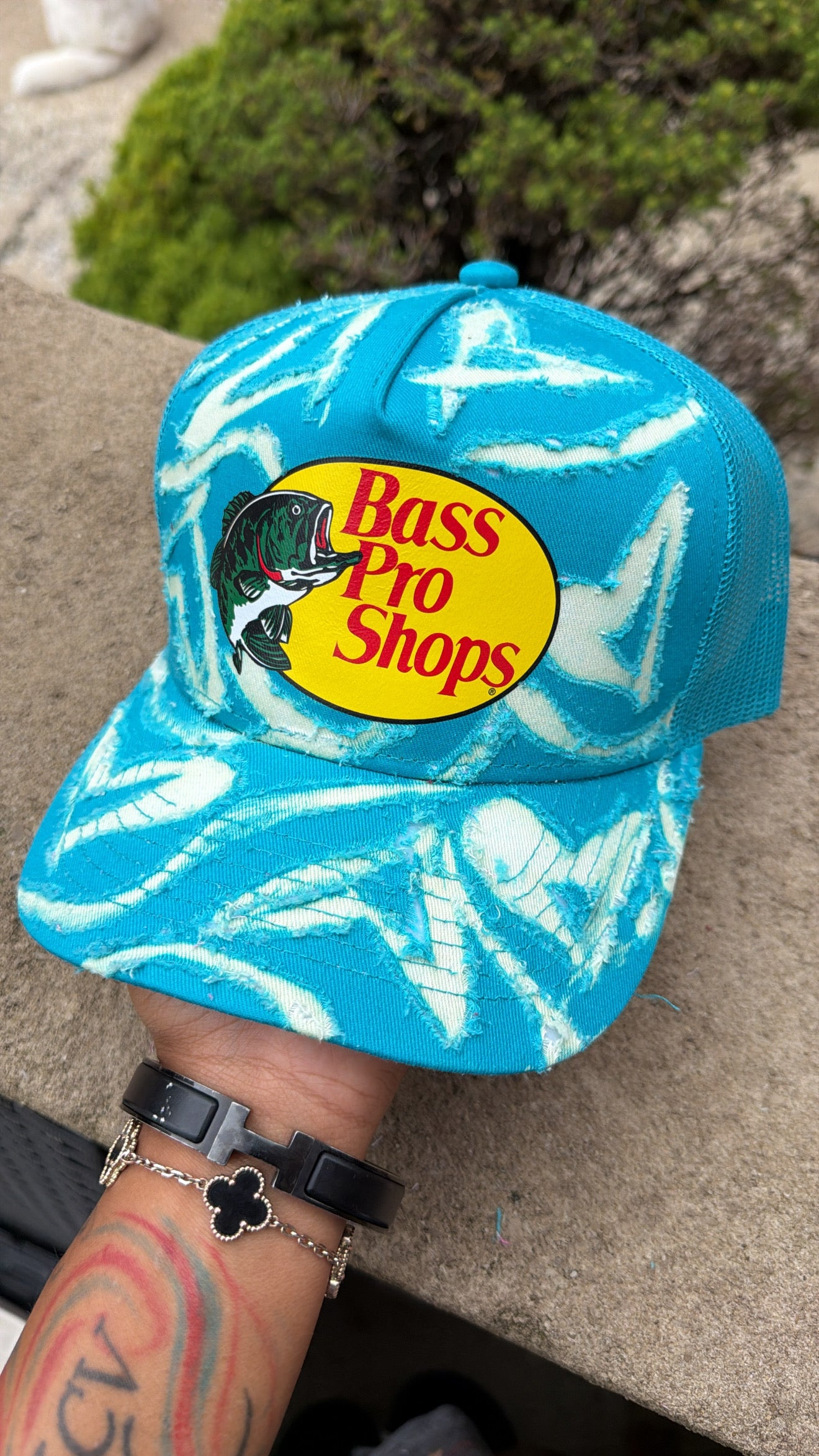 RAW Turquoise Freestyle Trucker