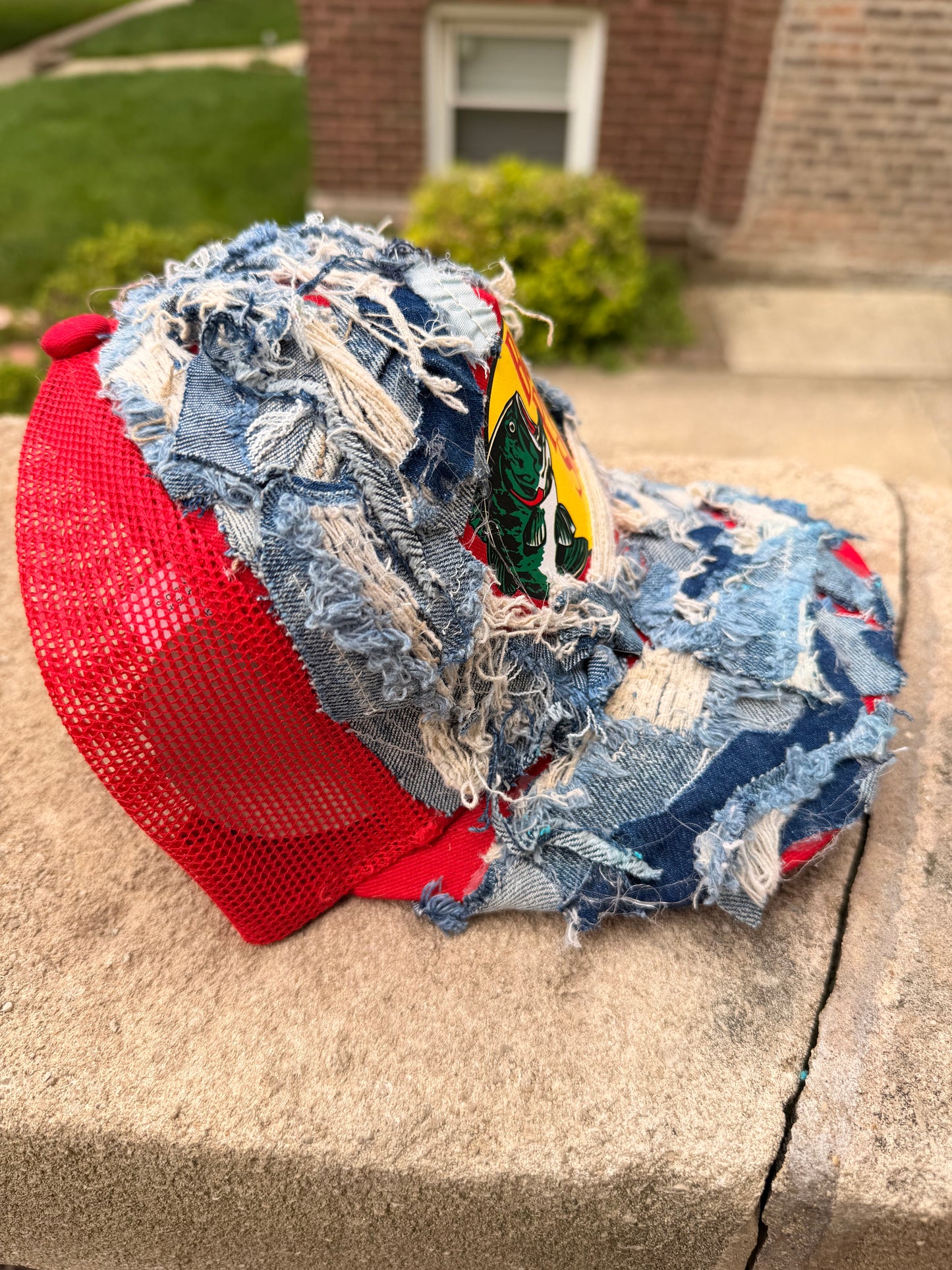 RAW Red Denim Trucker